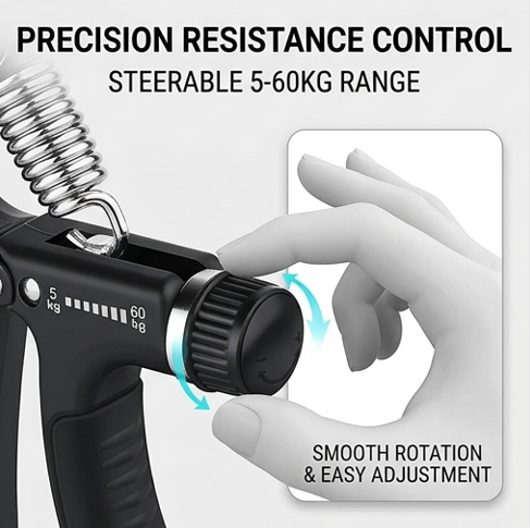 Portable Forearm Grip Trainer